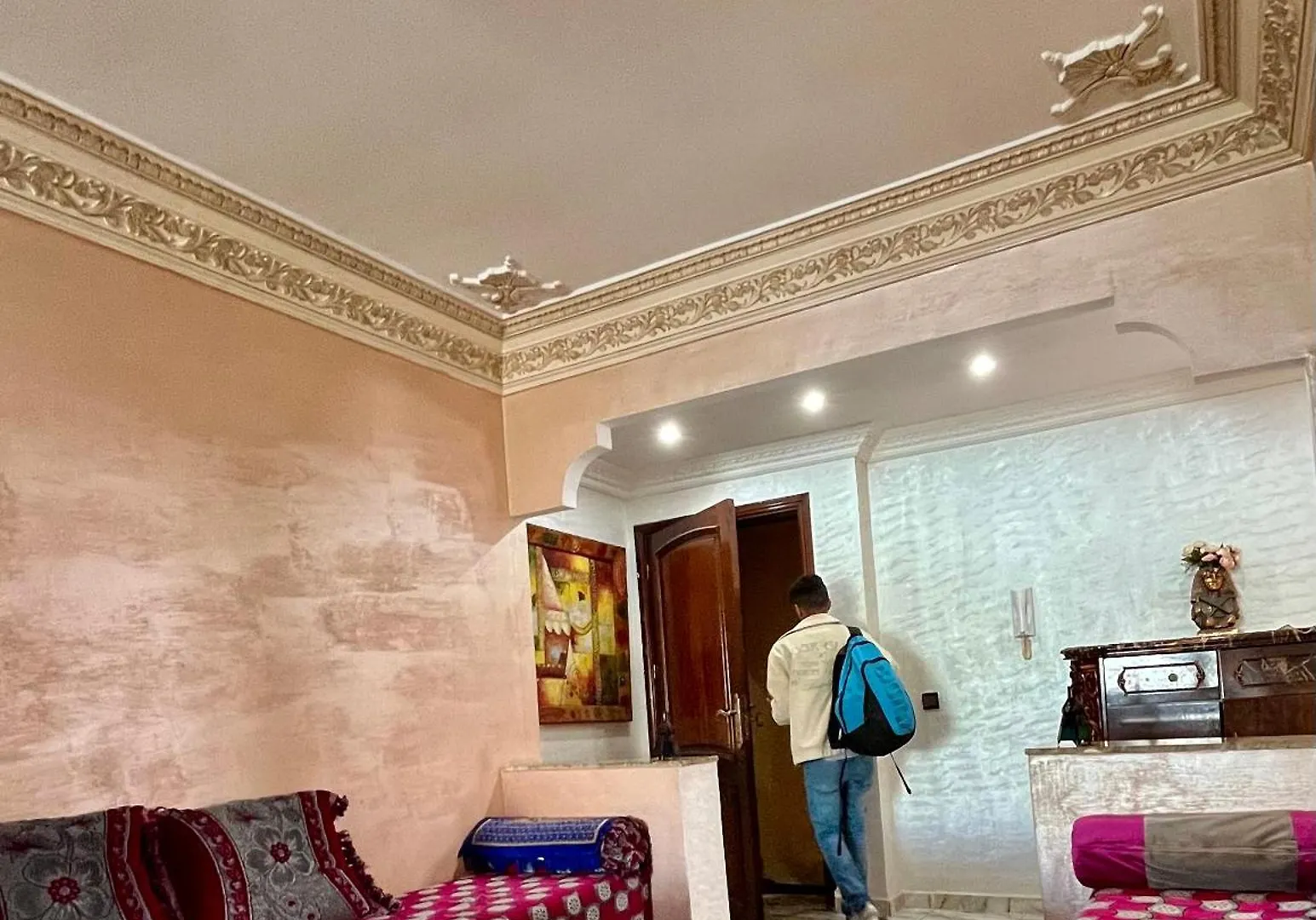 Lägenhet M'A Raffine Appartement 2 Casablanca Marocko